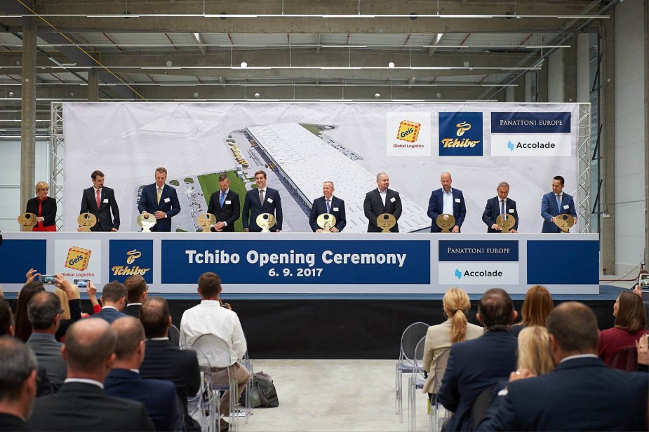 Tchibo completes second part of construction in Cheb and opens its largest distribution centre in Central and Eastern Europe
